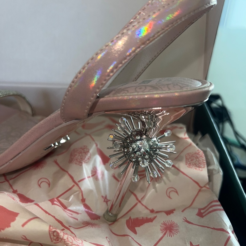 RARE WICKED movie Glinda sandal high heels - Aldo - Picture 6 of 7